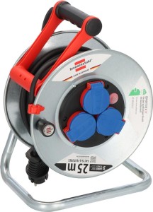 Przedłużacz na bębnie garantowy S240 25 m N05V3V3 3 x 1,5 mm² 240 mm 3 gniazdka