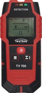 Skaner ścienny TV 700 metal, przewody elektryczne, drewno TESTBOY