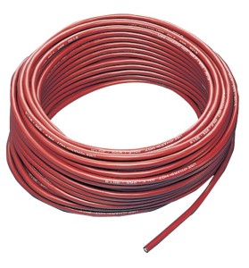 Przewód ogumowany 450/750 V 3 x 1,5 mm² 50 m H07RN-F czerwony