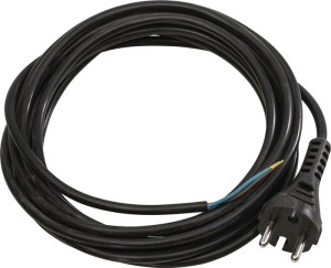 Przewód przyłączeniowy H05RN-F 2x1,0 mm² 5 m wtyczka z zestykiem ochronnym WEING
