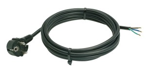 Przewód przyłączeniowy H05VV-F 3G1,5 mm² 3 m wtyczka kątowa WEINGÄRTNER