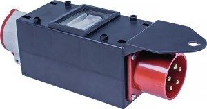 Adapter CEE MIXO NAHE 1 x wtyczka CEE 400V, 32 A, 5-bieg. IP44 AS-SCHWABE