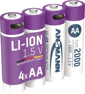 Ogniwo akumulatorowe 1,5 V 1800 mAh ANSMANN