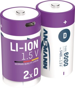 Ogniwo akumulatorowe 1,5 V 5400 mAh ANSMANN