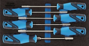 Moduł narzędziowy 1500 CT1-2133 6-części moduł 1/3 klucz nasadowy SW5-10 mm GEDO