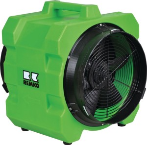 Wentylator osiowy RAV 35 wysokość 440 mm 230 / 50 V / Hz maks. 750 W zielony REM