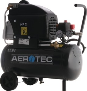 Sprężarka Aerotec 220-24 210 l/min 8 barów 1,5 kW 230 V 50 Hz 24 l AEROTEC