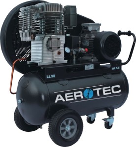 Sprężarka Aerotec 780-90 780 l/min 10 barów 4 kW 400 V 50 Hz 90 l AEROTEC