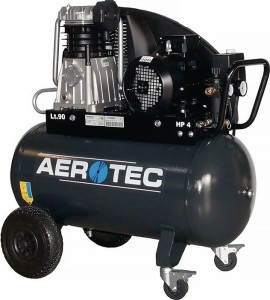 Sprężarka Aerotec 625-90-15 TECH 420 l/min 15 barów 3 kW 400 V/50 Hz 90 l AEROTE