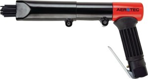 Pneum. młotek igłowy do usuwania rdzy Pro 3000 min-¹ 19 x 3 mm 47 mm AEROTEC