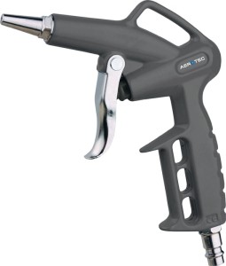 Pistolet przedmuchowy złącze wtykowe DN 7,2 10 barów 120 l/min AEROTEC