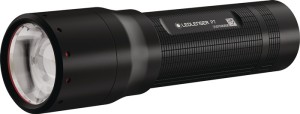Latarka kieszonkowa LED P7 650/300/40 lm akumulator AAA NiMH 1,2 V 400/250/85 m