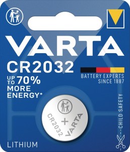 Ogniwo guzikowe Electronics 3 V 220 mAh CR2032 20 x 3,2 mm VARTA
