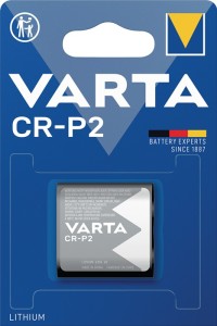 Bateria ULTRA Lithium 6 V CRP2 1450 mAh CR-P2 6204 1 sztuka/blister VARTA