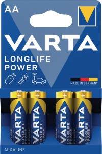 Bateria Longlife Power 1,5 V AA-AM3-Mignon 2950 mAh LR6 4906 4 szt./blister VART