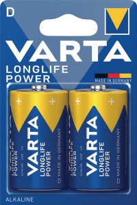 Bateria Longlife Power 1,5 V D-AM1-Mono 16500 mAh LR20 4920 2 szt./blister VARTA