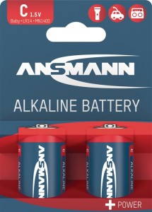 Bateria 1,5 V C-AM2-Baby 7000 mAh LR14 4914 2 szt./blister ANSMANN
