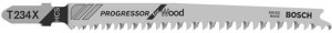 Stichsägeblatt T234 X Progressor for Wood L.117mm Zahnteilung 2-3mm HCS 25erPack