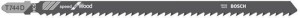 Stichsägeblatt T 744 D Speed for Wood L.180mm Zahnteilung 4mm HCS 3er PackBosch